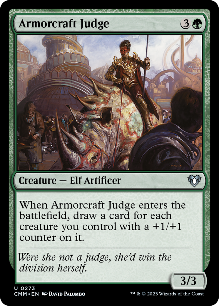 Armorcraft Judge [Commander Masters] | Jomio and Rueliete's Cards and Comics
