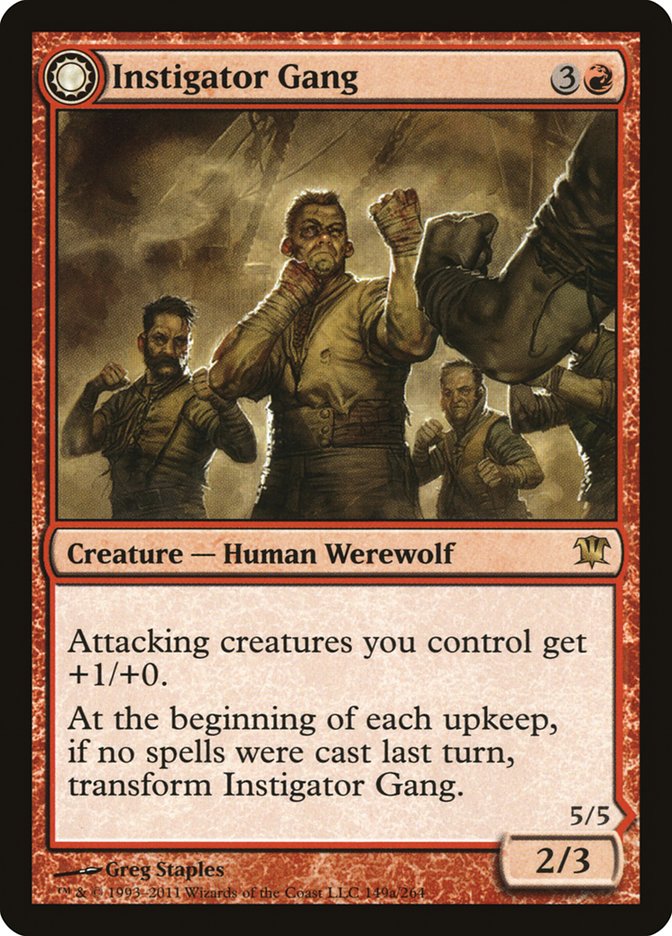 Instigator Gang // Wildblood Pack [Innistrad] | Jomio and Rueliete's Cards and Comics