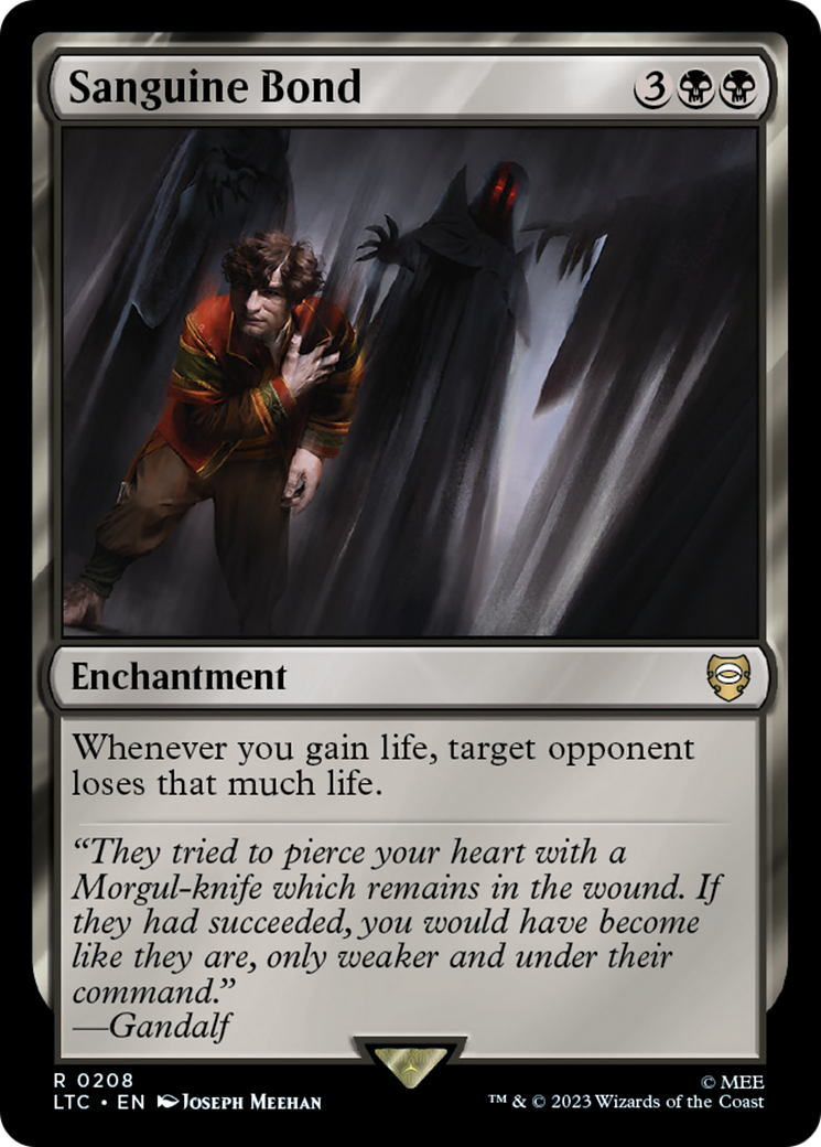 Sanguine Bond [The Lord of the Rings: Tales of Middle-Earth Commander] | Jomio and Rueliete's Cards and Comics