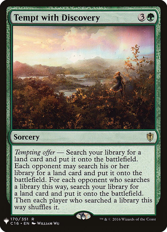 Tempt with Discovery [Mystery Booster] | Jomio and Rueliete's Cards and Comics