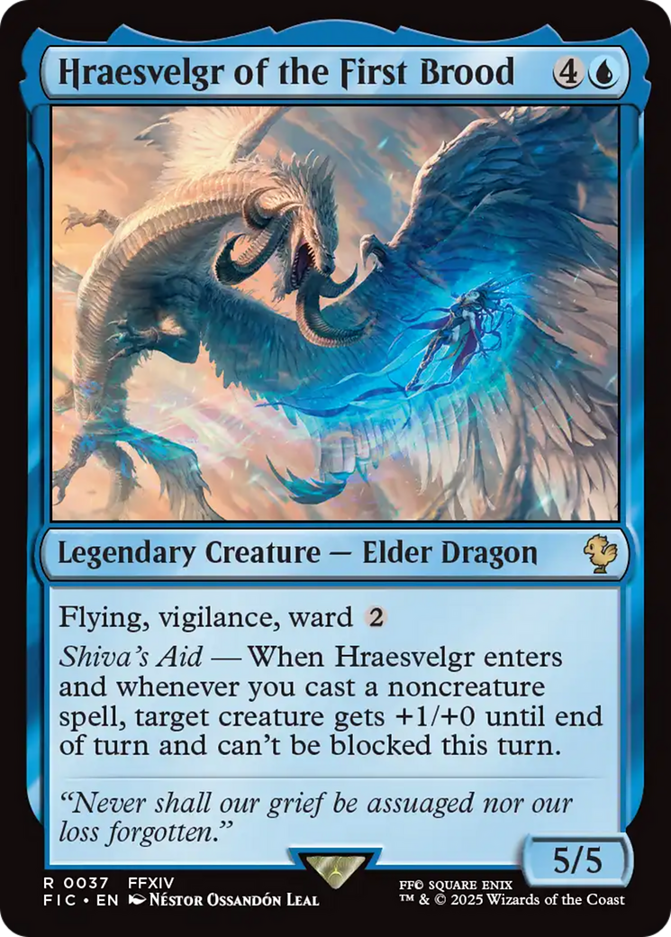 Hraesvelgr of the First Brood [FINAL FANTASY Commander] | Jomio and Rueliete's Cards and Comics