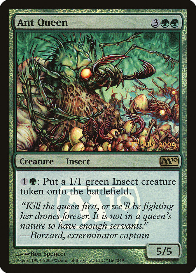 Ant Queen [Magic 2010 Prerelease Promos] | Jomio and Rueliete's Cards and Comics