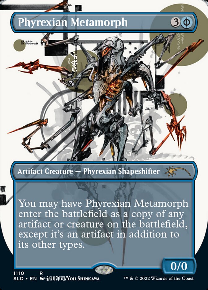 Phyrexian Metamorph (Borderless) [Secret Lair Drop Series] | Jomio and Rueliete's Cards and Comics