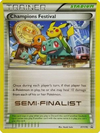 Champions Festival (XY176) (2016 Semi-Finalist) [XY: Black Star Promos] | Jomio and Rueliete's Cards and Comics
