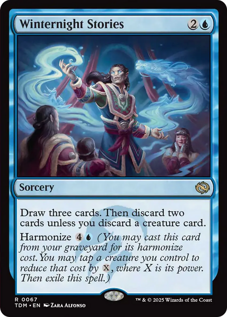 Winternight Stories [Tarkir: Dragonstorm] | Jomio and Rueliete's Cards and Comics