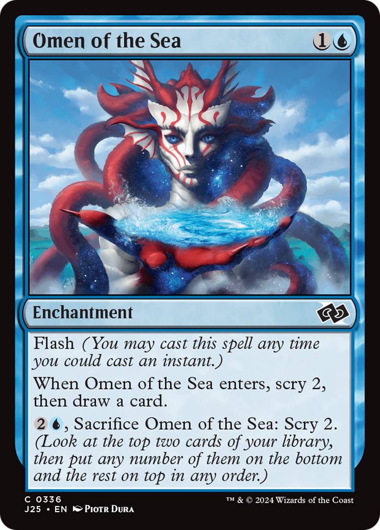 Omen of the Sea [Foundations Jumpstart] | Jomio and Rueliete's Cards and Comics