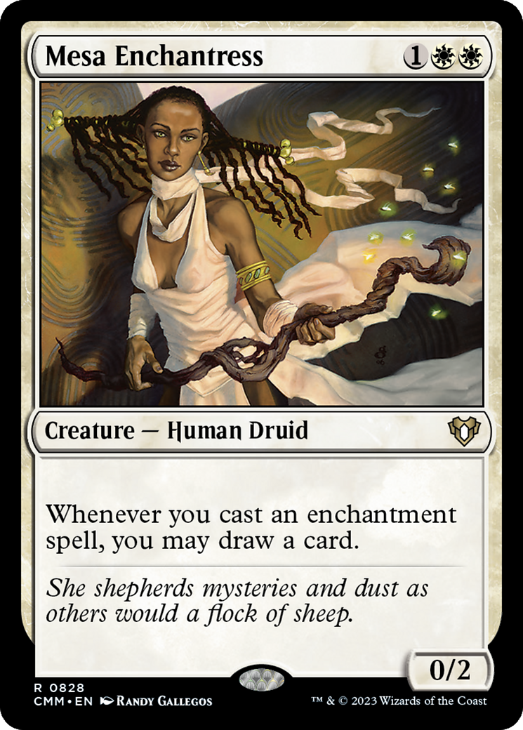 Mesa Enchantress [Commander Masters] | Jomio and Rueliete's Cards and Comics