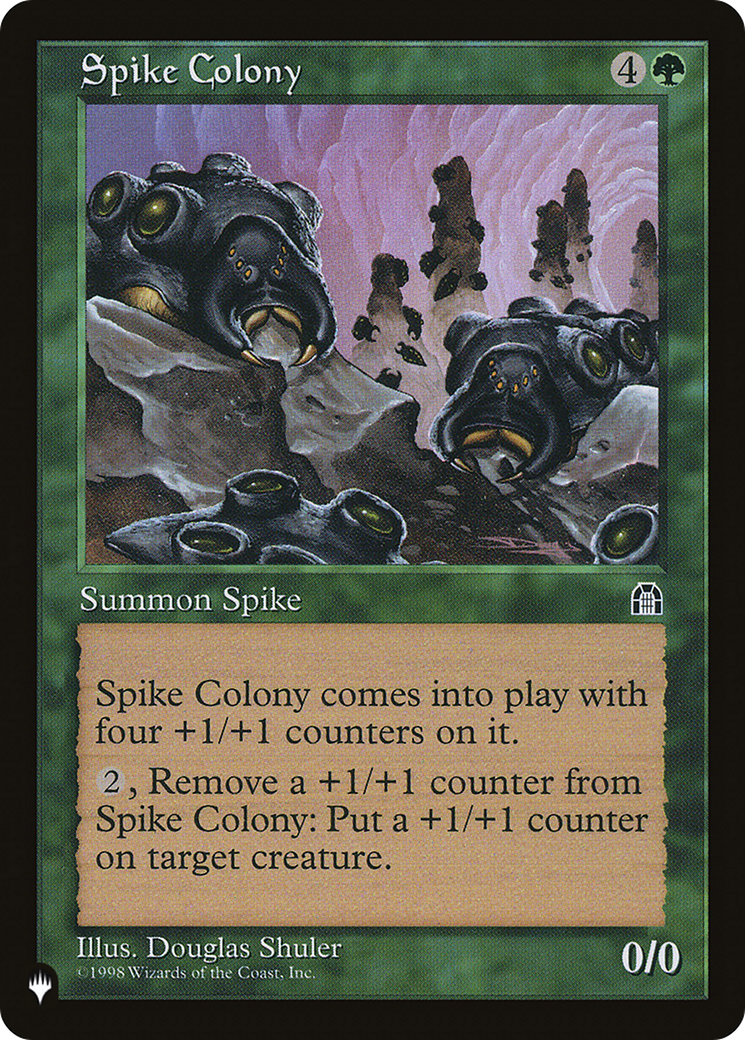 Spike Colony [The List] | Jomio and Rueliete's Cards and Comics
