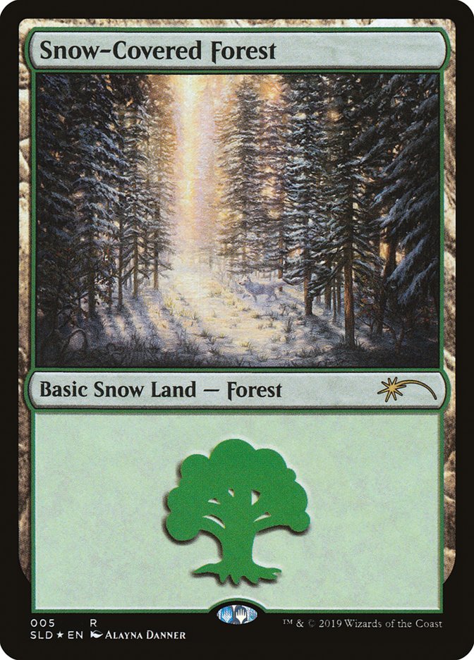 Snow-Covered Forest (005) [Secret Lair Drop Series] | Jomio and Rueliete's Cards and Comics