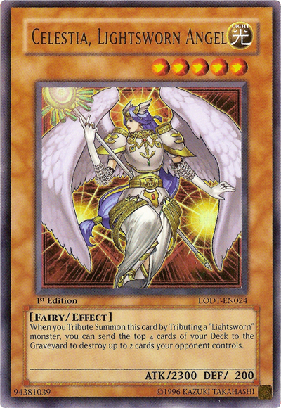 Celestia, Lightsworn Angel [LODT-EN024] Ultra Rare | Jomio and Rueliete's Cards and Comics
