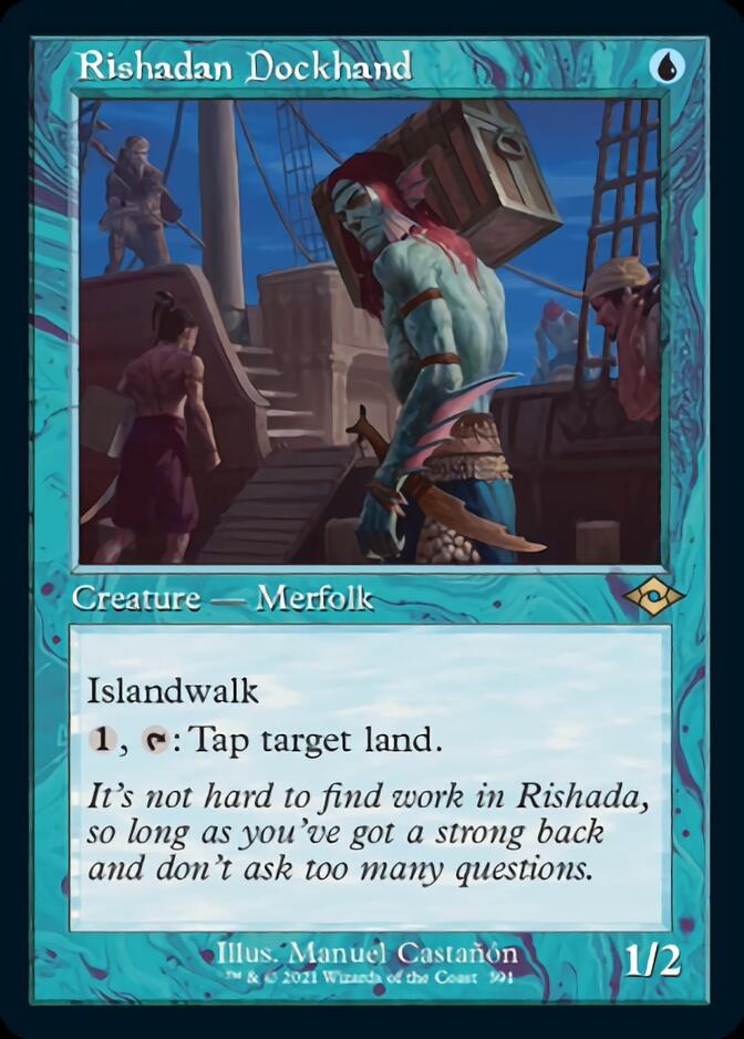 Rishadan Dockhand (Retro) [Modern Horizons 2] | Jomio and Rueliete's Cards and Comics