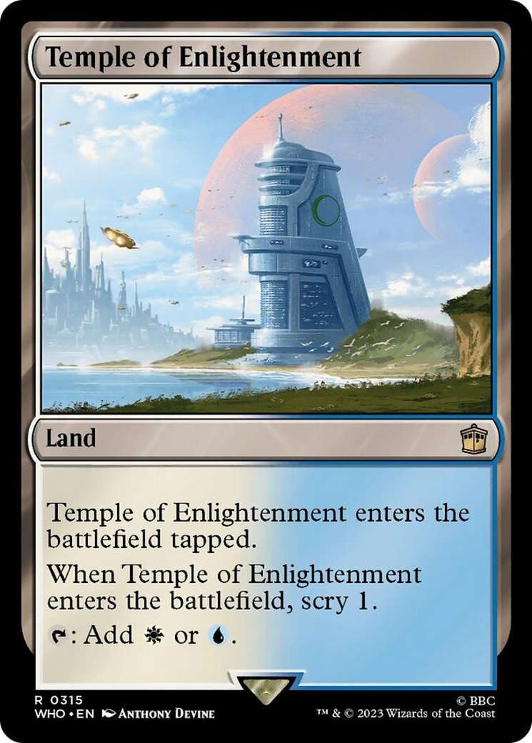 Temple of Enlightenment [Doctor Who] | Jomio and Rueliete's Cards and Comics
