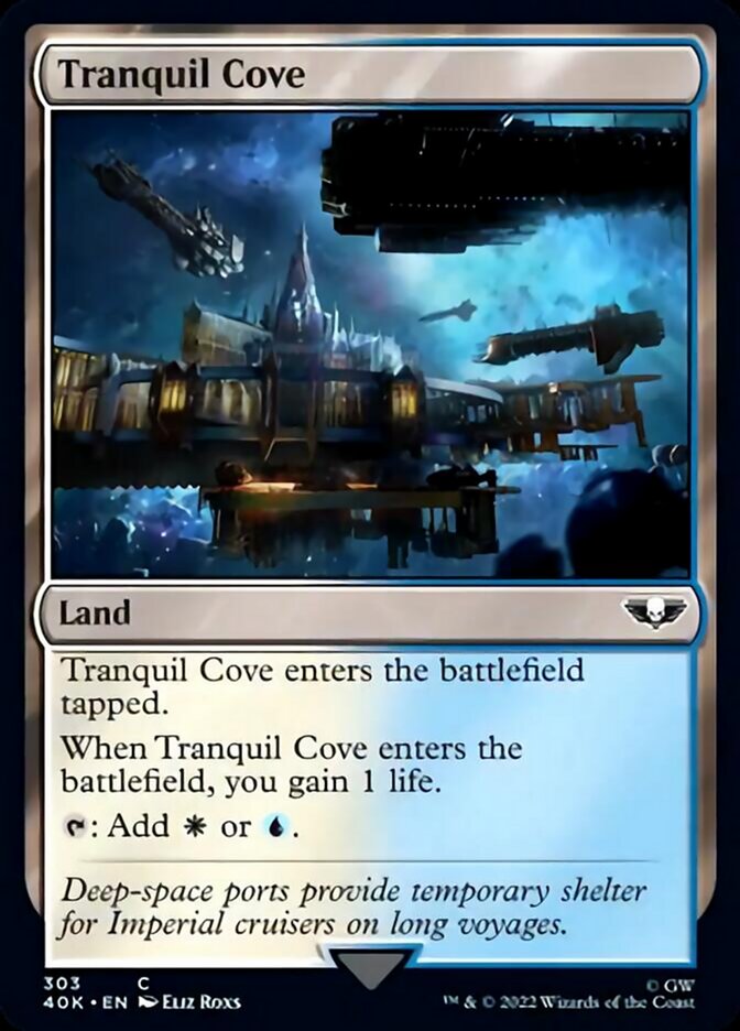 Tranquil Cove (Surge Foil) [Warhammer 40,000] | Jomio and Rueliete's Cards and Comics