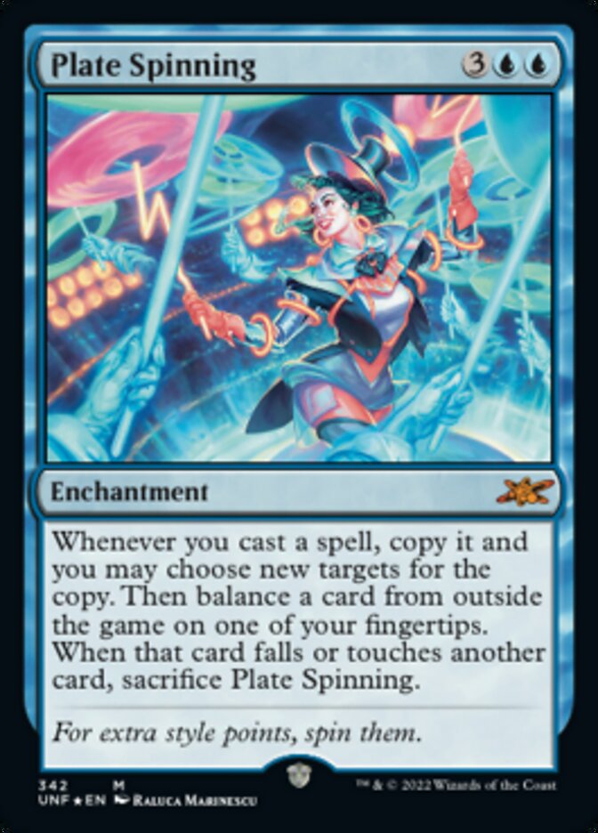 Plate Spinning (Galaxy Foil) [Unfinity] | Jomio and Rueliete's Cards and Comics