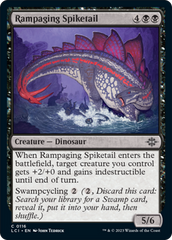 Rampaging Spiketail [The Lost Caverns of Ixalan] | Jomio and Rueliete's Cards and Comics