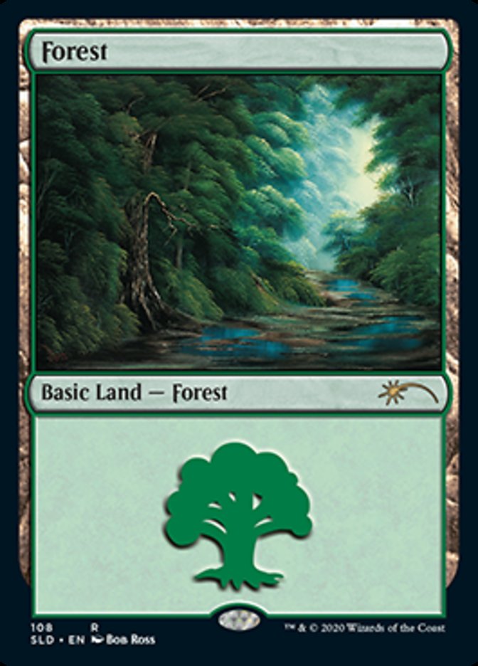 Forest (108) [Secret Lair Drop Series] | Jomio and Rueliete's Cards and Comics