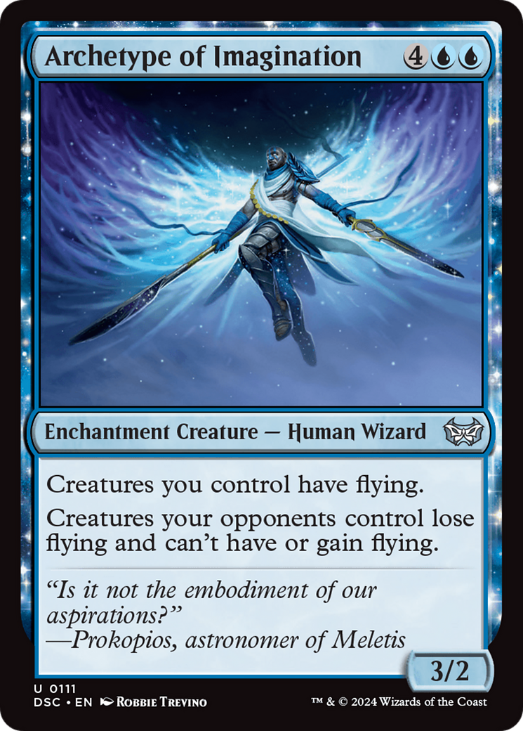 Archetype of Imagination [Duskmourn: House of Horror Commander] | Jomio and Rueliete's Cards and Comics