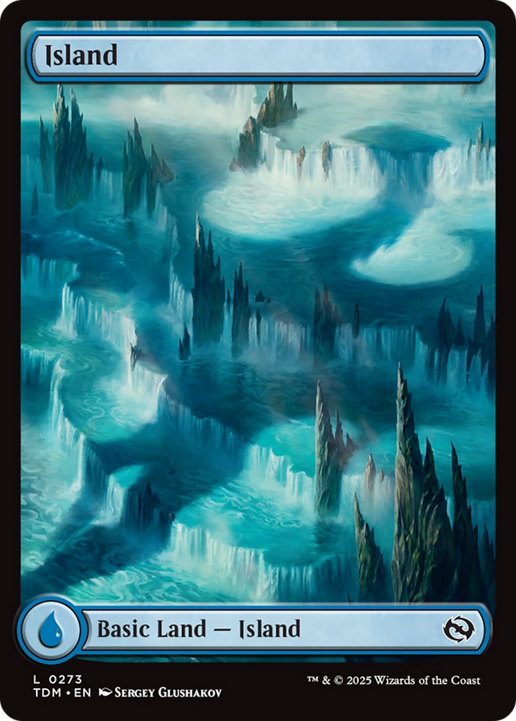 Island (0273) [Tarkir: Dragonstorm] | Jomio and Rueliete's Cards and Comics