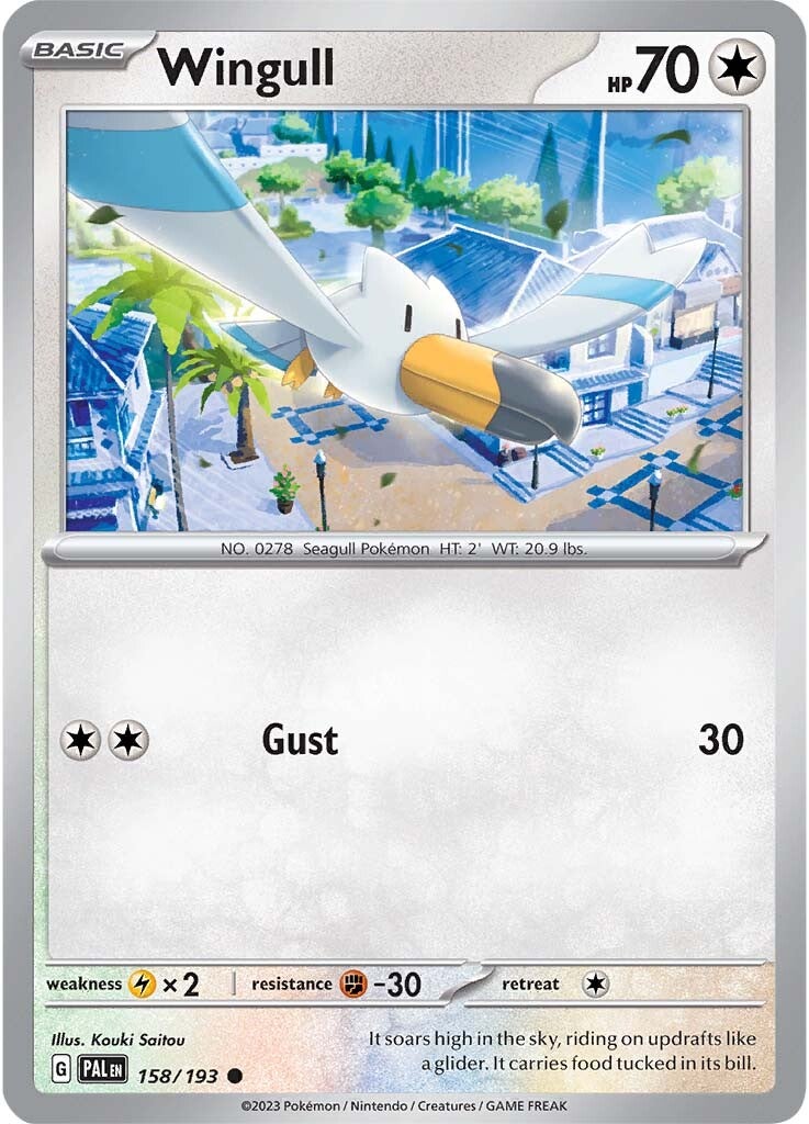Wingull (158/193) [Scarlet & Violet: Paldea Evolved] | Jomio and Rueliete's Cards and Comics
