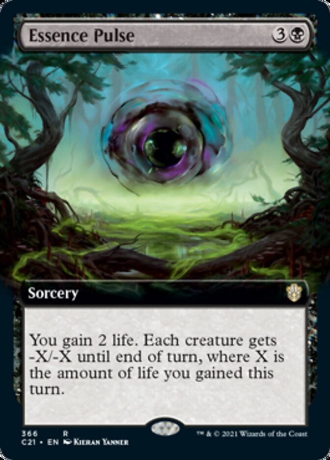 Essence Pulse (Extended Art) [Commander 2021] | Jomio and Rueliete's Cards and Comics