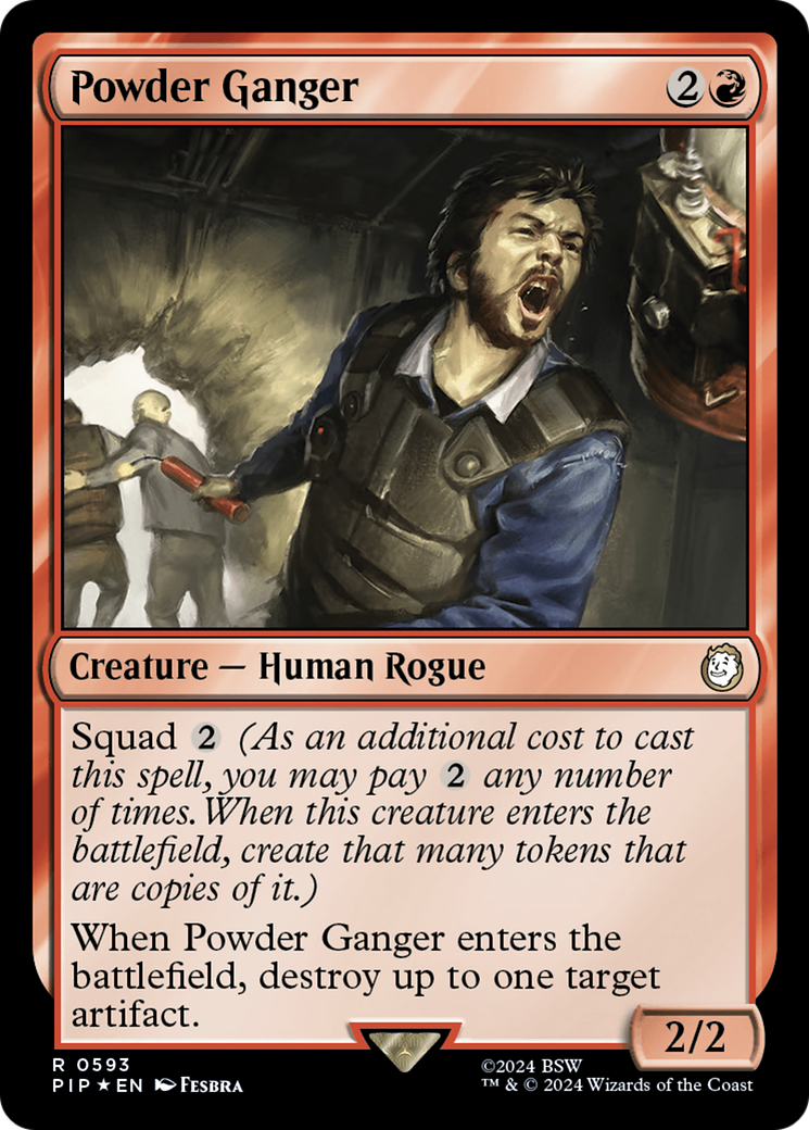 Powder Ganger (Surge Foil) [Fallout] | Jomio and Rueliete's Cards and Comics