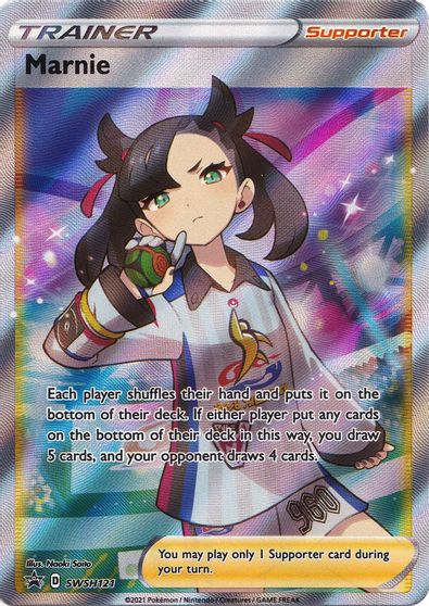 Marnie (SWSH121) [Sword & Shield: Black Star Promos] | Jomio and Rueliete's Cards and Comics