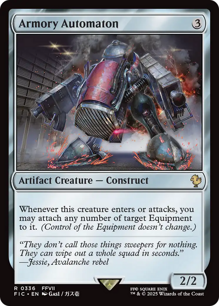 Armory Automaton [FINAL FANTASY Commander] | Jomio and Rueliete's Cards and Comics