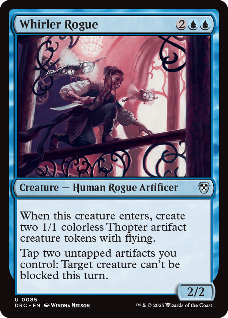 Whirler Rogue [Aetherdrift Commander] | Jomio and Rueliete's Cards and Comics