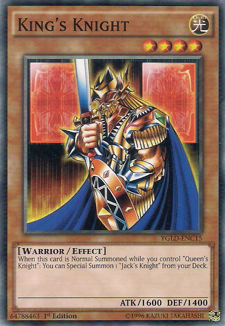 King's Knight [YGLD-ENC15] Common | Jomio and Rueliete's Cards and Comics