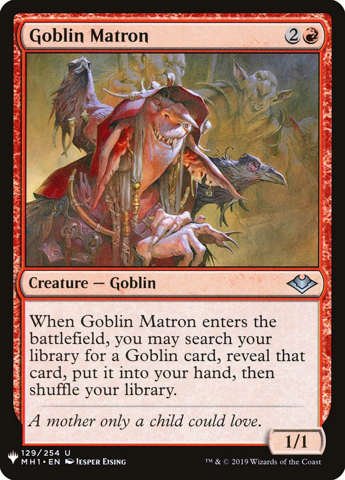 Goblin Matron [Mystery Booster] | Jomio and Rueliete's Cards and Comics
