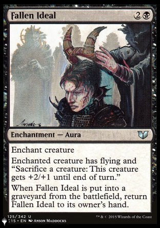 Fallen Ideal [The List] | Jomio and Rueliete's Cards and Comics