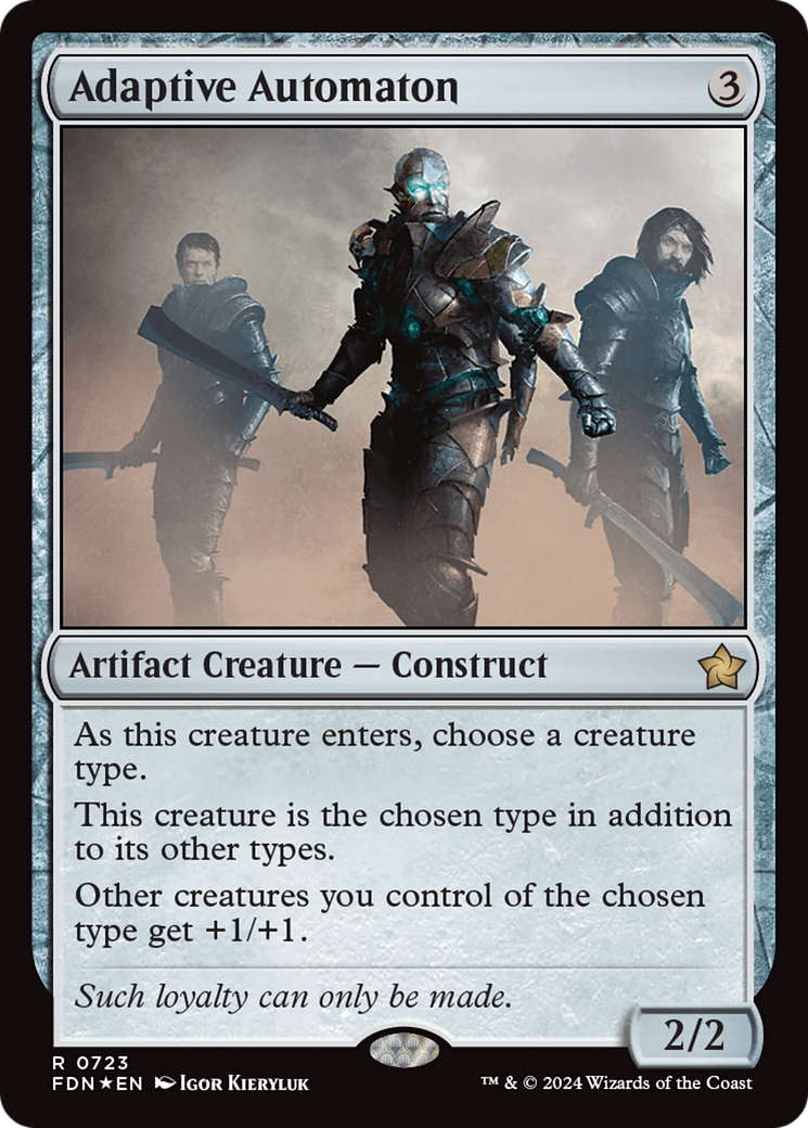 Adaptive Automaton [Foundations] | Jomio and Rueliete's Cards and Comics
