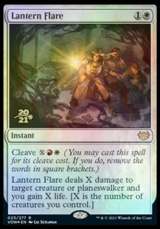 Lantern Flare [Innistrad: Crimson Vow Prerelease Promos] | Jomio and Rueliete's Cards and Comics