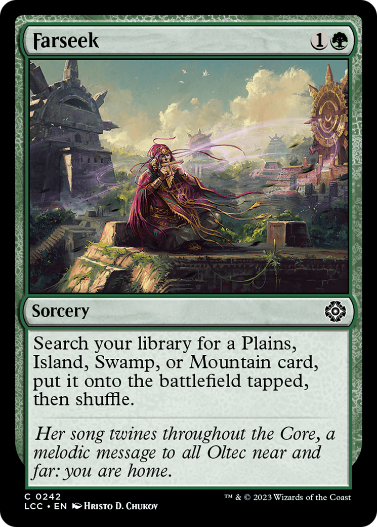 Farseek [The Lost Caverns of Ixalan Commander] | Jomio and Rueliete's Cards and Comics