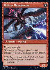 Invasion of Tarkir // Defiant Thundermaw [March of the Machine] | Jomio and Rueliete's Cards and Comics