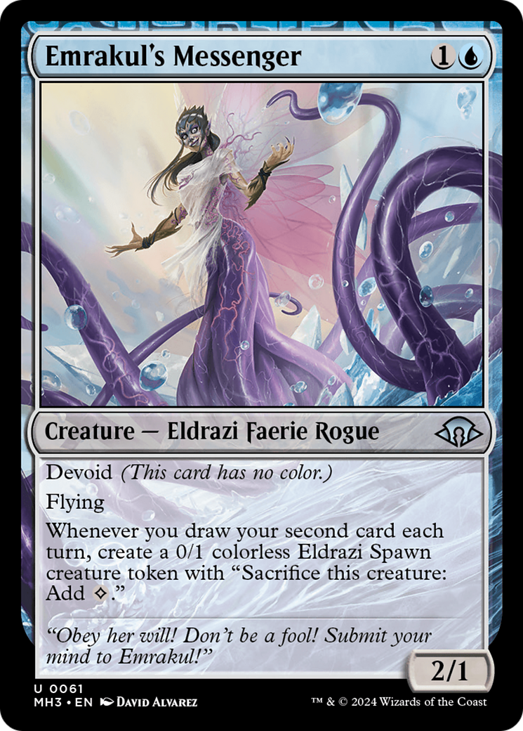 Emrakul's Messenger [Modern Horizons 3] | Jomio and Rueliete's Cards and Comics