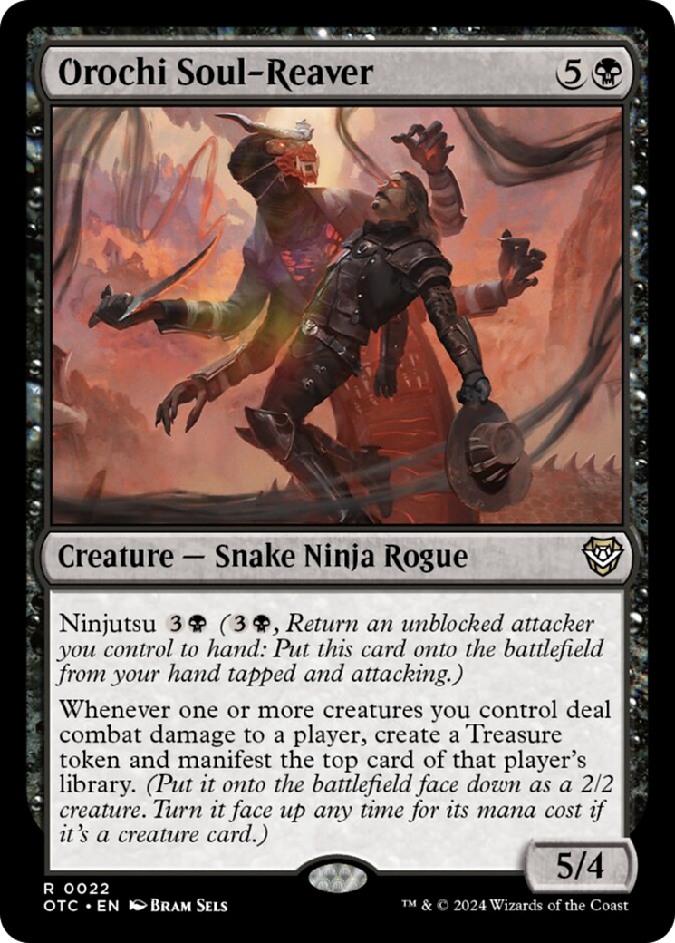 Orochi Soul-Reaver [Outlaws of Thunder Junction Commander] | Jomio and Rueliete's Cards and Comics