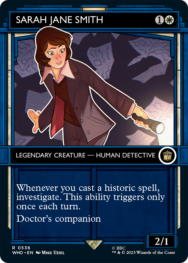 Sarah Jane Smith (Showcase) [Doctor Who] | Jomio and Rueliete's Cards and Comics