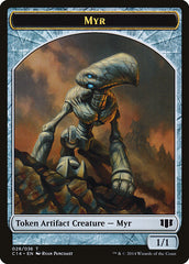 Myr // Pentavite Double-Sided Token [Commander 2014 Tokens] | Jomio and Rueliete's Cards and Comics
