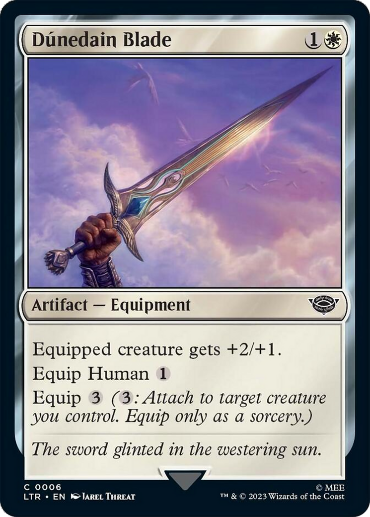 Dunedain Blade [The Lord of the Rings: Tales of Middle-Earth] | Jomio and Rueliete's Cards and Comics