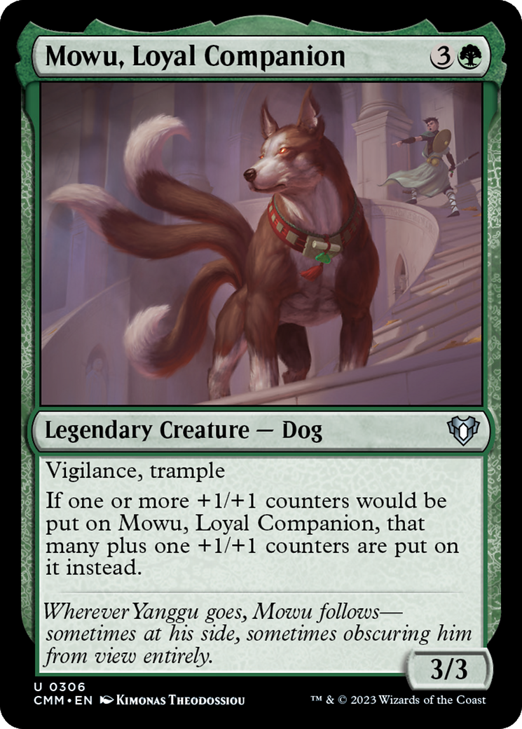 Mowu, Loyal Companion [Commander Masters] | Jomio and Rueliete's Cards and Comics