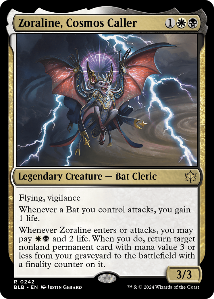 Zoraline, Cosmos Caller [Bloomburrow] | Jomio and Rueliete's Cards and Comics