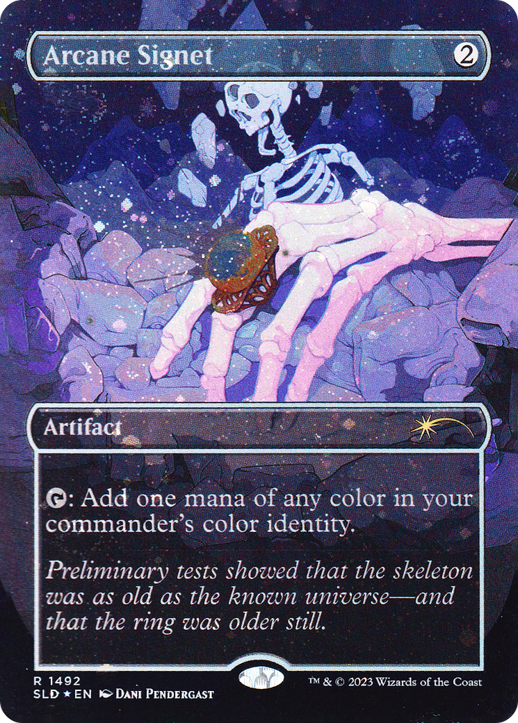 Arcane Signet (1492) (Galaxy Foil) [Secret Lair Drop Series] | Jomio and Rueliete's Cards and Comics
