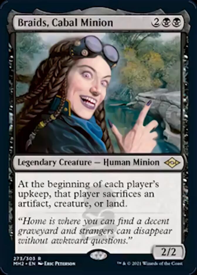 Braids, Cabal Minion (Foil Etched) [Modern Horizons 2] | Jomio and Rueliete's Cards and Comics