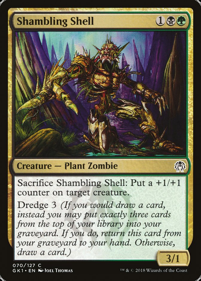 Shambling Shell [Guilds of Ravnica Guild Kit] | Jomio and Rueliete's Cards and Comics