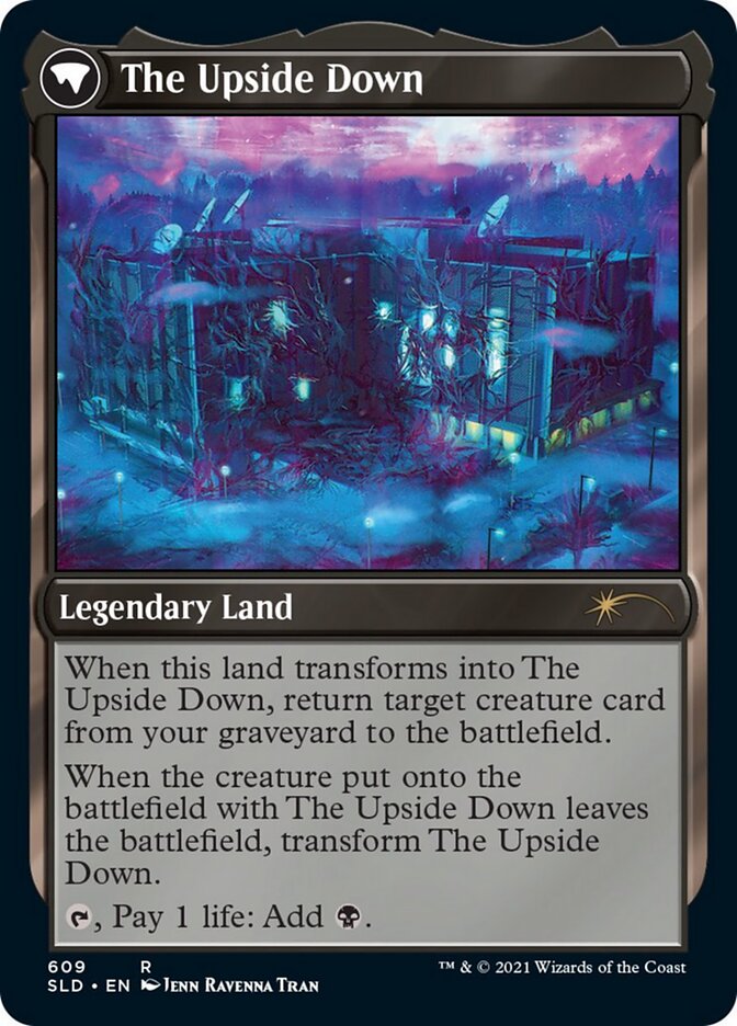 Hawkins National Laboratory // The Upside Down [Secret Lair Drop Promos] | Jomio and Rueliete's Cards and Comics