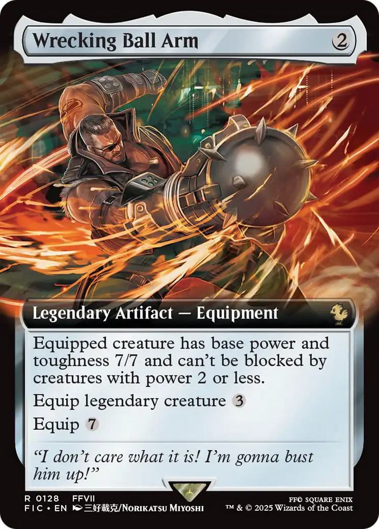 Wrecking Ball Arm (Extended Art) [FINAL FANTASY Commander] | Jomio and Rueliete's Cards and Comics