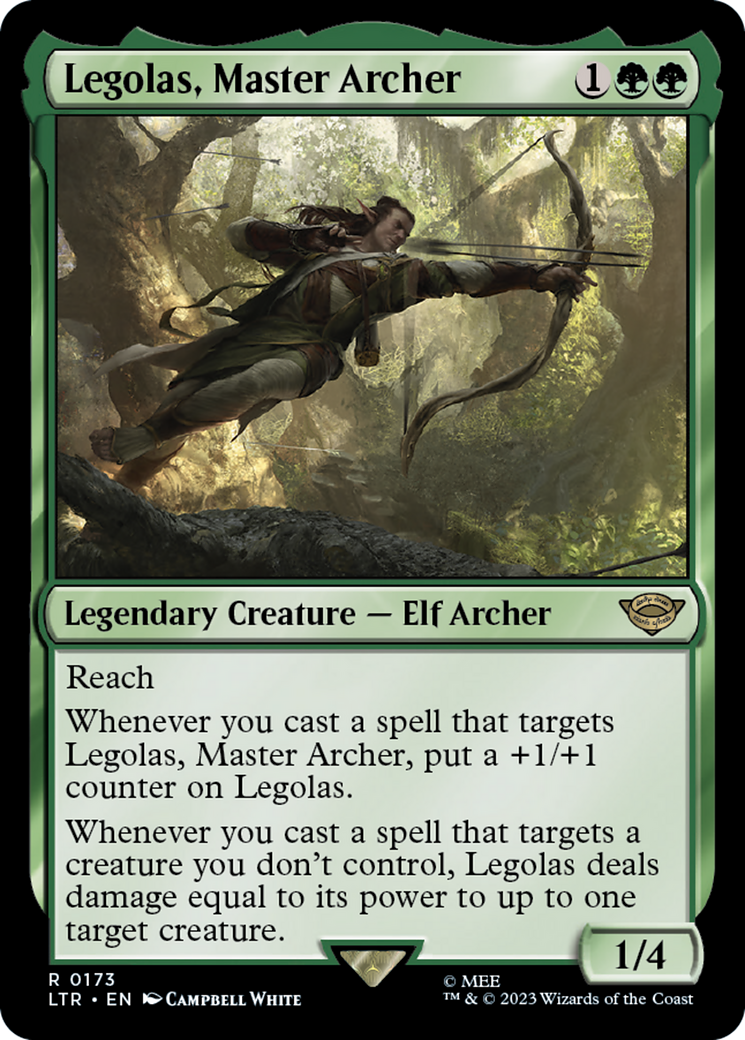 Legolas, Master Archer [The Lord of the Rings: Tales of Middle-Earth] | Jomio and Rueliete's Cards and Comics