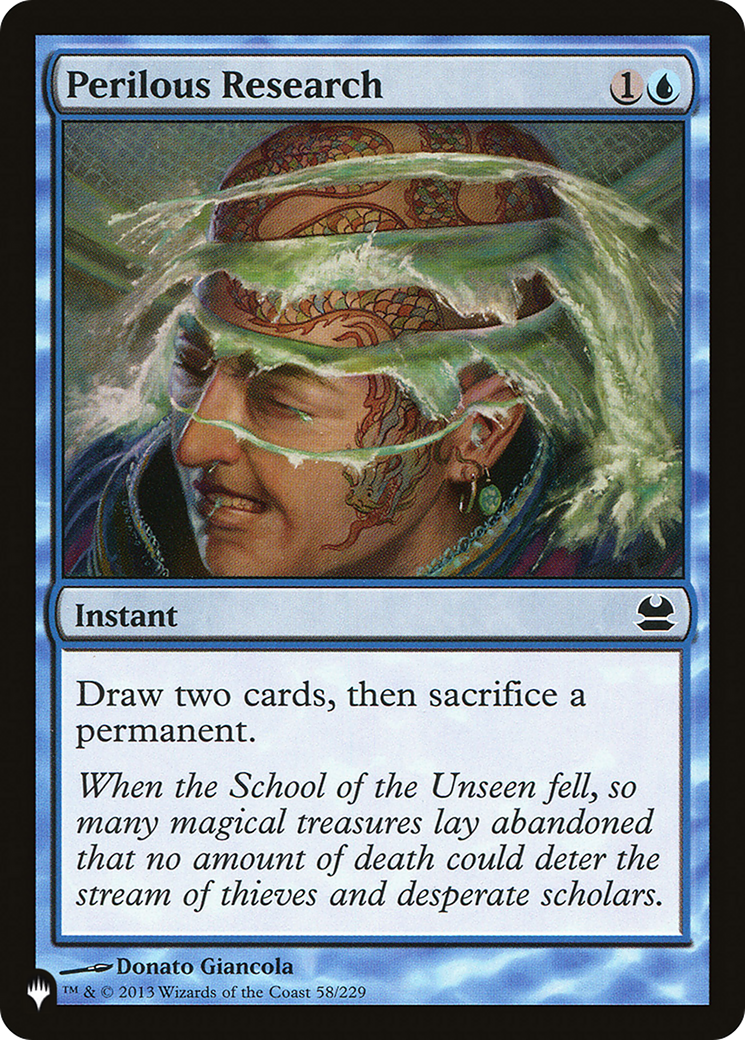 Perilous Research [The List] | Jomio and Rueliete's Cards and Comics