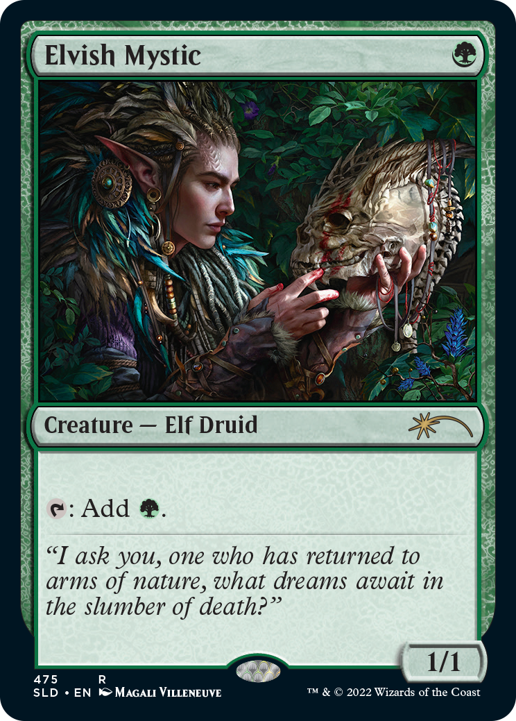 Elvish Mystic [Secret Lair Drop Series] | Jomio and Rueliete's Cards and Comics